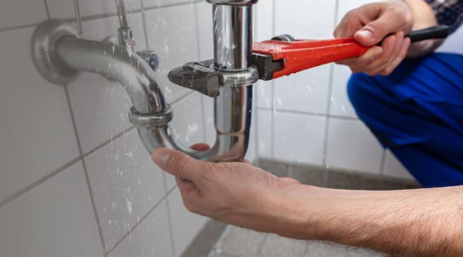 Slab Leak Detection in White River, SD